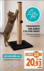 Orlando - Tiragraffi  Colore Nero
