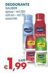 Sauber - Deodorante