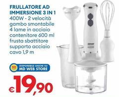 Frullatore Ad Immersione 3 In 1