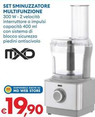 Mxd - Set Sminuzzatore Multifunzione