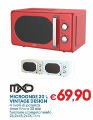 Mxd - Microonde 20 L Vintage Design