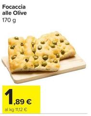 Focaccia Alle Olive