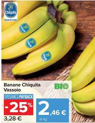 Chiquita - Banane  Vassoio