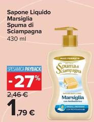 Spuma di Sciampagna - Sapone Liquido Marsiglia