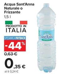Sant'anna - Acqua Naturale O Frizzante