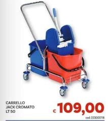 Carrello Jack Cromato