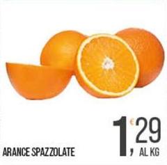 Arance Spazzolate