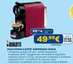 Bialetti - Macchina Caffe' Espresso Gioia