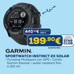 Garmin - Sportwatch Instinct 2X Solar