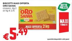 Oro saiwa - Biscotti Maxi Offerta