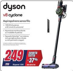 Dyson - V8 Cyclone aspirapolvere senza filo