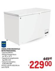 Congelatore Orrzzontale