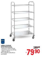 Max - Carrello Ripiani