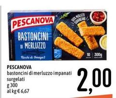 Pescanova - Bastoncini Di Merluzzo Impanati Surgelati