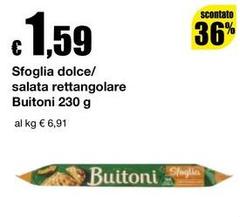 Buitoni - Sfoglia Dolce/Salata Rettangolare