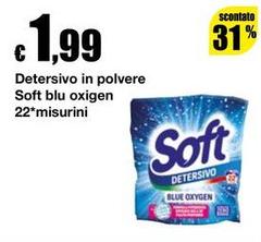 Blu - Detersivo In Polvere Soft  Oxigen 22 Misurini