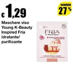 Fria - Maschere Viso Young K-Beauty Inspired