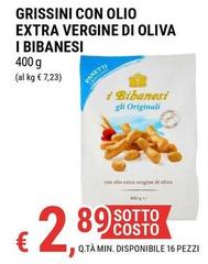 Oliva - Grissini Con Olio Extra Vergine Di