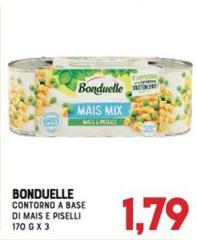 Bonduelle - Contorno A Base Di Mais E Piselli