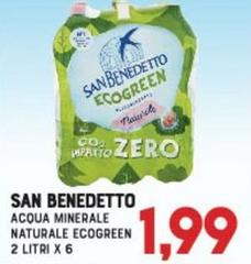 San Benedetto - Acqua Minerale Naturale Ecogreen