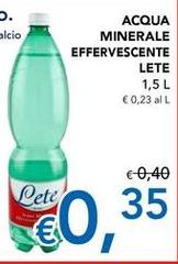 Lete - Acqua Minerale Effervescente