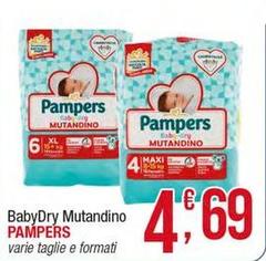 Pampers - BabyDry Mutandino