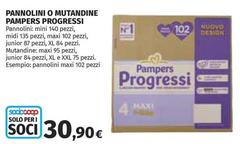 Pampers - Pannolini O Mutandine Progressi