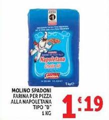 Molino spadoni - Farina Per Pizza Alla Napoletana Tipo 