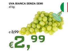Uva Bianca Senza Semi
