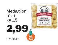 Mccain - Medaglioni Rôsti