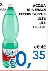 Lete - Acqua Minerale Effervescente