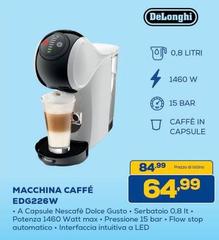 De Longhi - Macchina Caffè EDG226W