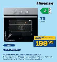 Hisense - Forno Da Incasso BI6211AAX