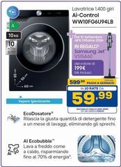 Samsung - Lavatrice AI-Control WW10FG6U94LB