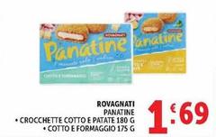 Rovagnati - Panatine Crocchette Cotto E Patate
