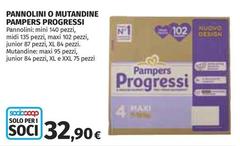 Pampers - Pannolini O Mutandine Progressi
