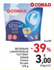 Conad - Detersivo Lavastoviglie Tuttoin 1