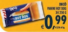 Deco - Panini Hot Dog
