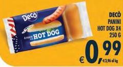Deco - Panini Hot Dog