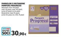 Pampers - Pannolini O Mutandine Progressi