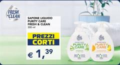 Fresh & Clean - Sapone Liquido Purity Care
