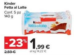 Ferrero - Kinder Fetta Al Latte