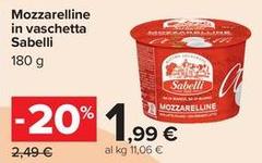 Sabelli - Mozzarelline In Vaschetta