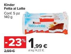 Ferrero - Kinder Fetta Al Latte