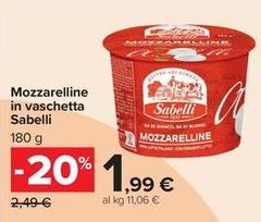 Sabelli - Mozzarelline In Vaschetta