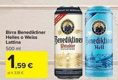 Benediktiner - Birra Belles O Weiss Lattina