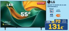 LG - Smart Tv Nano 4k Ai Led 55nu8506bla