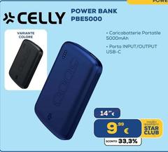 Celly - Power Bank Pbe5000