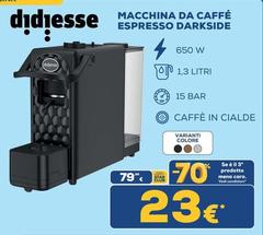 Didiesse - Macchina Da Caffé Espresso Darkside