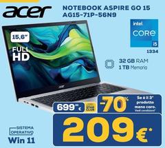 Acer - Notebook Aspire Go 15 AG15-71P-56N9